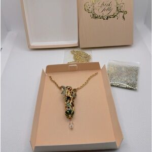 Kirk’s Folly Tatiana Folly Dust Necklace 29” long Vintage 90’s